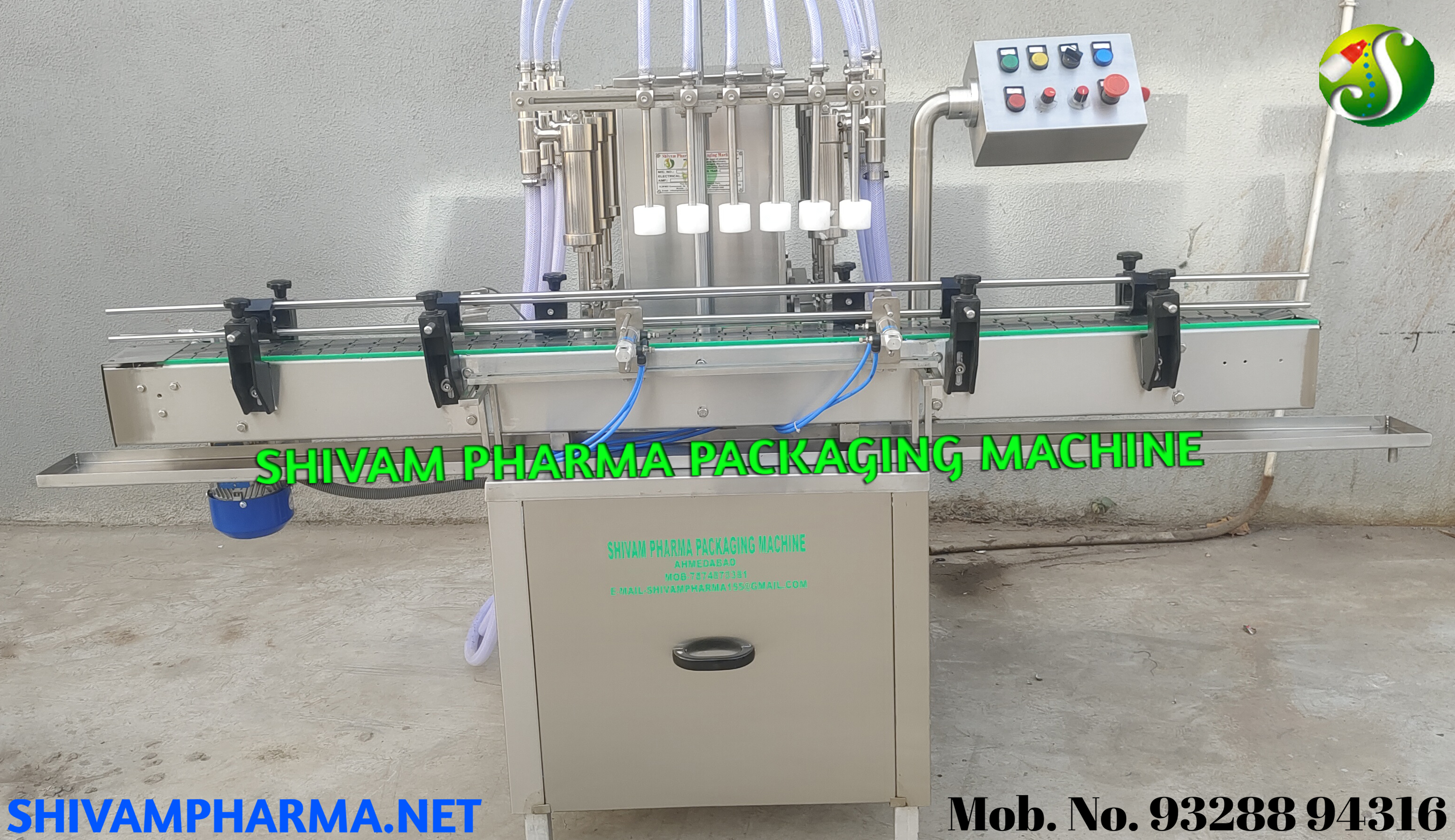 automatic four head filling machine